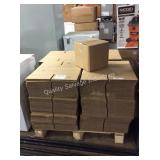 1 SKID 10 X 10 X 10 CARDBOARD BOXES