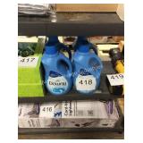 4 BOTTLES DOWNY FABRIC SOFTENER 77OZ