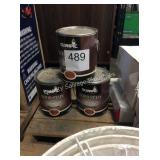 1 LOT OLYMPIC WOOD STAIN