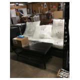 1 LOT 2PC PATIO SOFA & TABLE SET