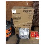 2 CTN HINGED LID CONTAINERS