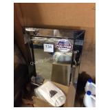 1 LOT MIRRORED MEDICINE CABINET