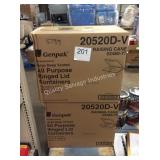 2 CTN HINGED LID CONTAINERS