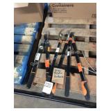 1 LOT 3 FISKAR LOPPERS (PARTS ONLY)
