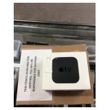 1 LOT APPLE TV 4K HDR 32GB (DISPLAY)