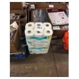 1 LOT 24 ROLLS PAPER TOWELS