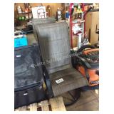 1 LOT 2 PATIO SWIVEL CHAIRS