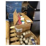 1 CTN PLASTIC CUPS W/ LIDS