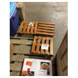 1 LOT 3 PLANT DOLLIES