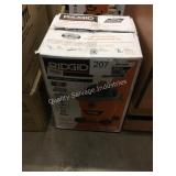 1 LOT RIDGID 12 GAL WET DRY VAC