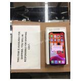 1 LOT IPHONE X XERIZON 64GB WHITE W/ ACCESSORIES