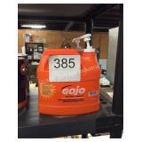 1 LOT 2 1-GAL GOJO HAND CLEANER