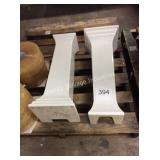 1 LOT 2 PEDESTAL SINK BASES