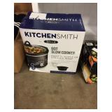 1 CTN KITCHEN SMITH 6QT SLOW COOKER