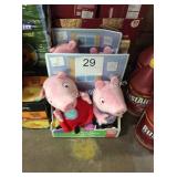 1 LOT 2 PEPPA PIG TOYS