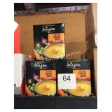 3 CTN CHICKEN BROTH EXP 01/20