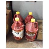 1 LOT 4 1-GAL RUST AID