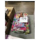 1 LOT 2 BARBIE DREAM TOPIA DOLLS