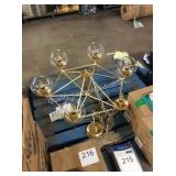 1 LOT 6 LIGHT CHANDELIER