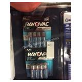 LOT RAYOVAC DBL AA BATTERIES (DISPLAY)
