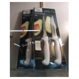 1 LOT (2) 2PC UTILITY & BONING KNIFE SETS
