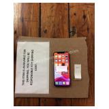 1 LOT IPHONE X VERIZON 64GB WHITE W/ ACCESSORIES