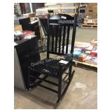 1 LOT WOODEN ROCKING CHAIR