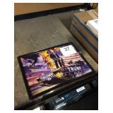 1 LOT TRUMP METAL WALL ART