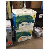 1 LOT 12 ROLLS PAPER TOWELS