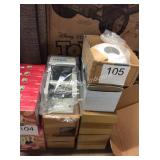 1 LOT TOILET & SOAP DISPENSERS