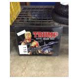 1 LOT TRUMP METAL WALL ART