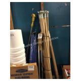 1 LOT EXTENSION POLES