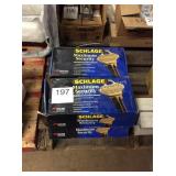 4 CTN SCHLAGE FRONT ENTRY