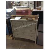 1 LOT DELTA CHANGING TABLE/DRESSER (DISPLAY ONLY)