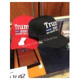 1 LOT 2 TRUMP 2020 BALL CAPS (DISPLAY)