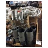 1 LOT FLEXIBLE DUCT & ACCESSORIES