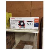 1 LOT 2 HONEYWELL LED RECHARGEABLE WORK LIGHTS