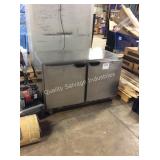 1 LOT BEVERAGE AIR 2 DOOR REFRIGERATED TABLE
