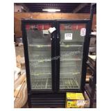 1 LOT 2 DOOR REFRIGERATED DISPLAY COOLER