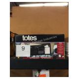 1 LOT TOTES VISOR VALET