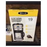 1 LOT BELLA COFFEE MAKER