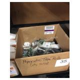 1 LOT MAGNETIC TAPE ROLLS