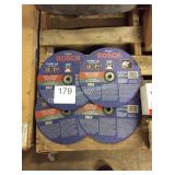 1 LOT BOSCH METAL CUTTING WHEELS