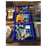 1 LOT 3 BINS MISC HARDWARE