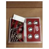 1 LOT 2003 US MINT SILVER PROOF SET (DISPLAY)