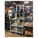 1 LOT 2 SHELVING UNITS