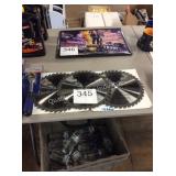 1 LOT (3) 10" SAW BLADES