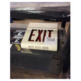 1 LOT EXIT LIGHT