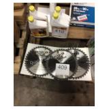 1 LOT (3) 10" SAW BLADES