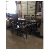 1 LOT 6PC TABLE & CHAIR SET
